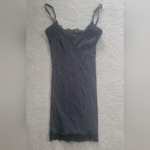 Skims lace slip dress